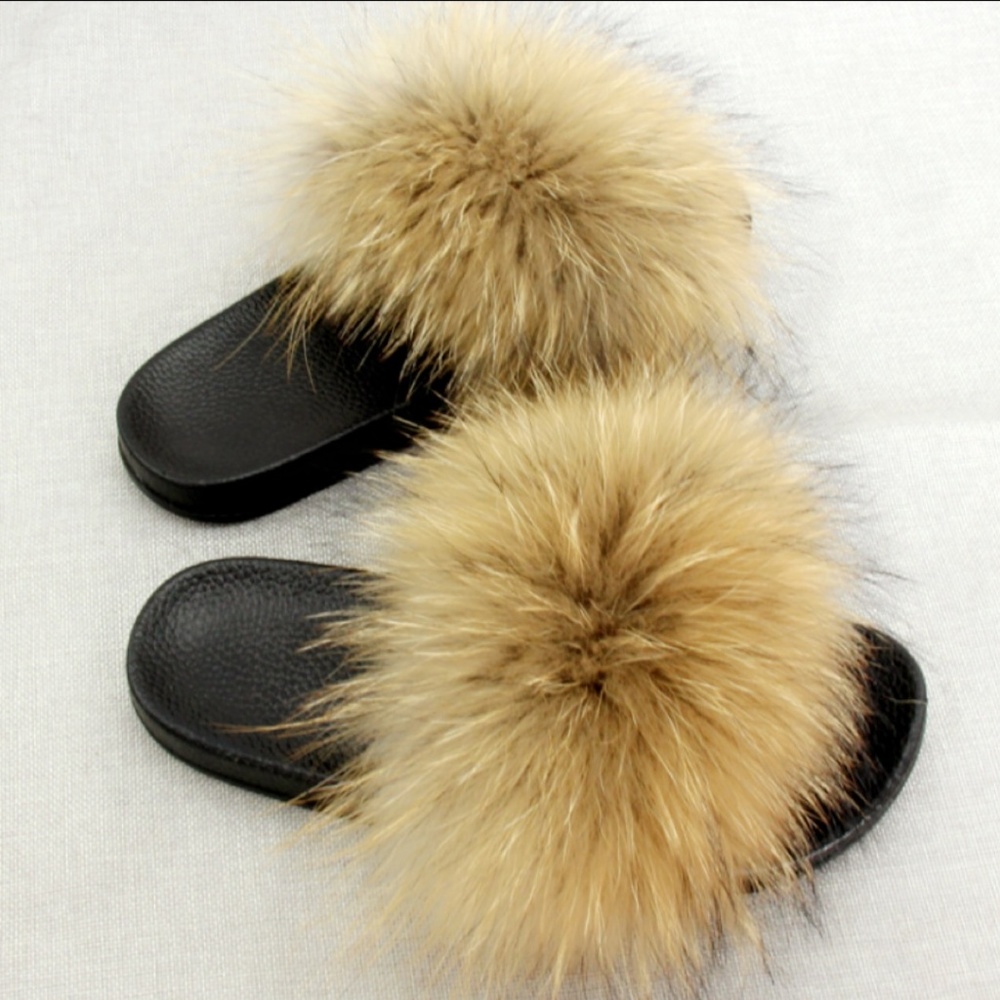 Fancy Nancy Fur Slides